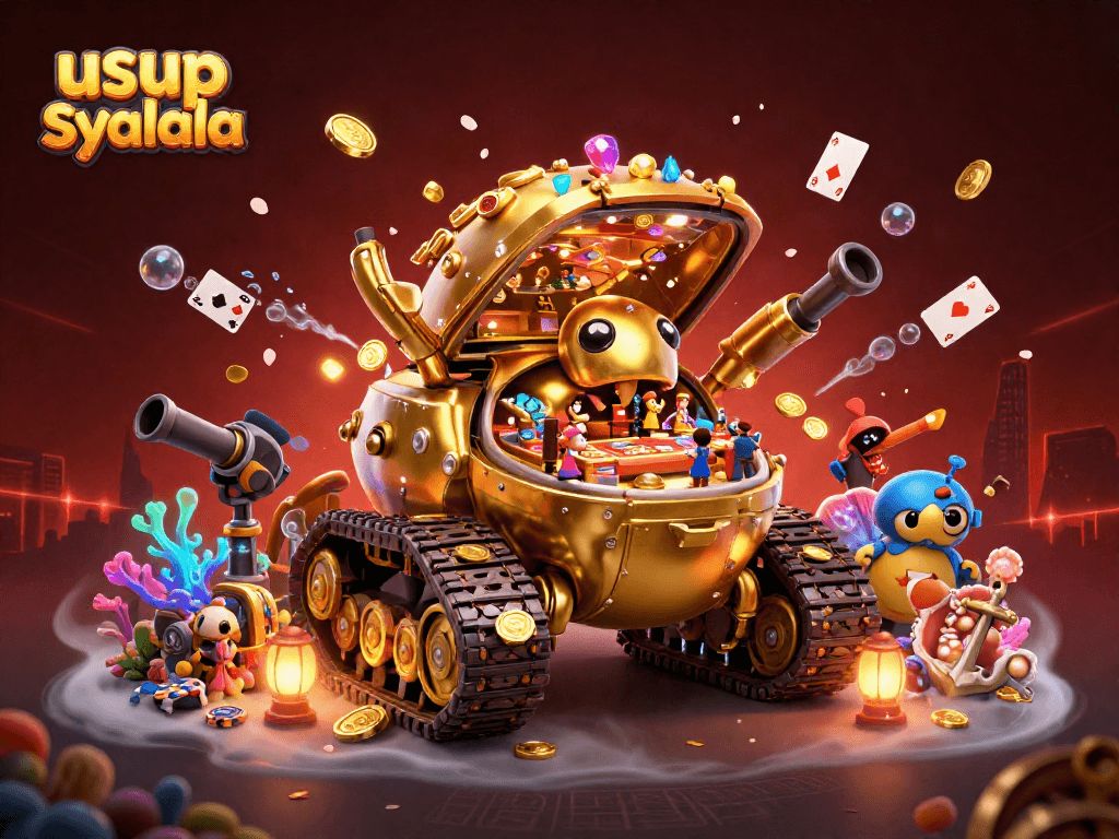 Menangkan pengalaman bermain di usup syalala dengan kasino mini dalam tank kelek emas yang fantastis.