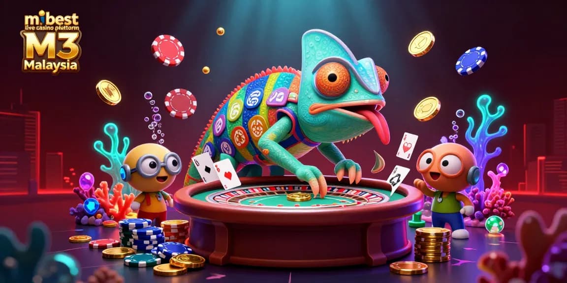 Experience thrilling gameplay at mjbest live casino platform M3 Malaysia with vibrant visuals and dynamic elements.
