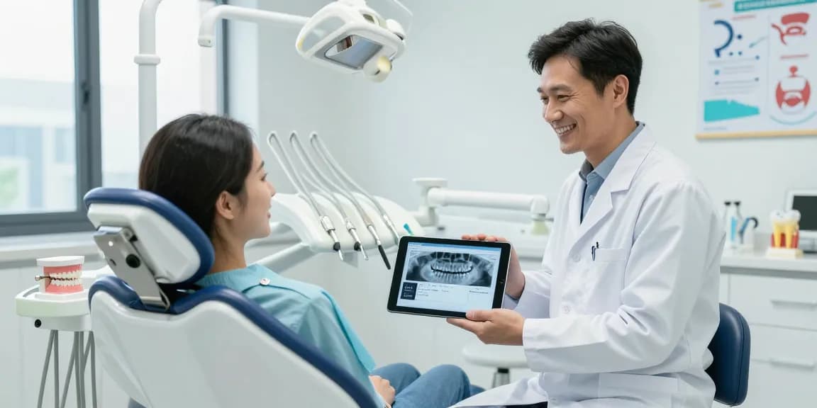 Visit a trusted dentist in a welcoming clinic with friendly staff and modern equipment.