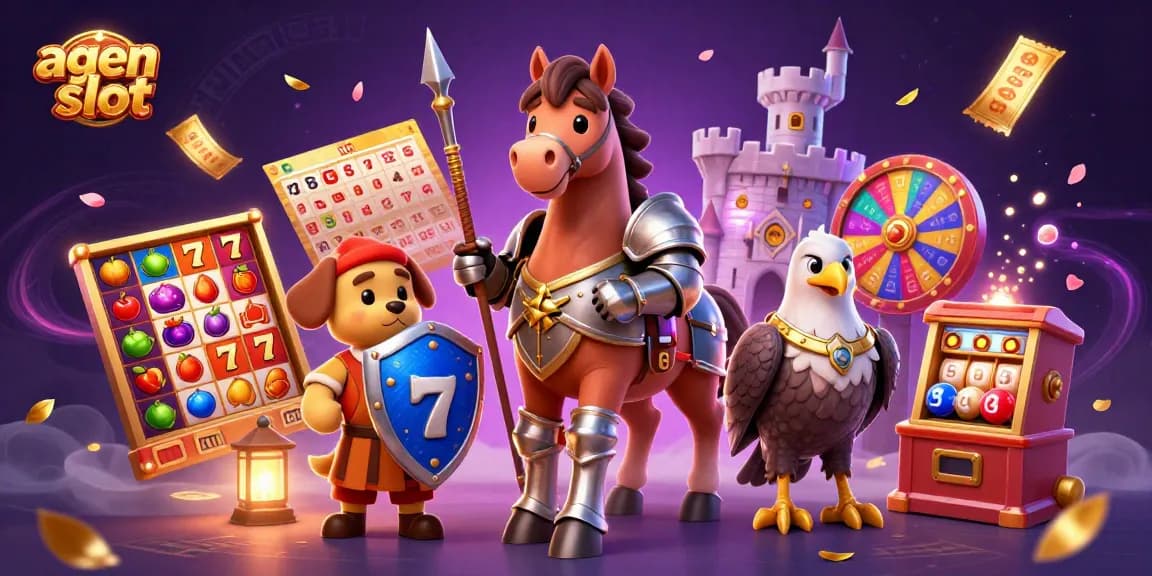 Menangkan pengalaman seru agen slot dengan karakter pejuang dan elemen permainan menarik.