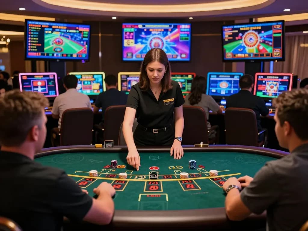 Engaged players enjoying SC88 online casino thrilling blackjack experience.