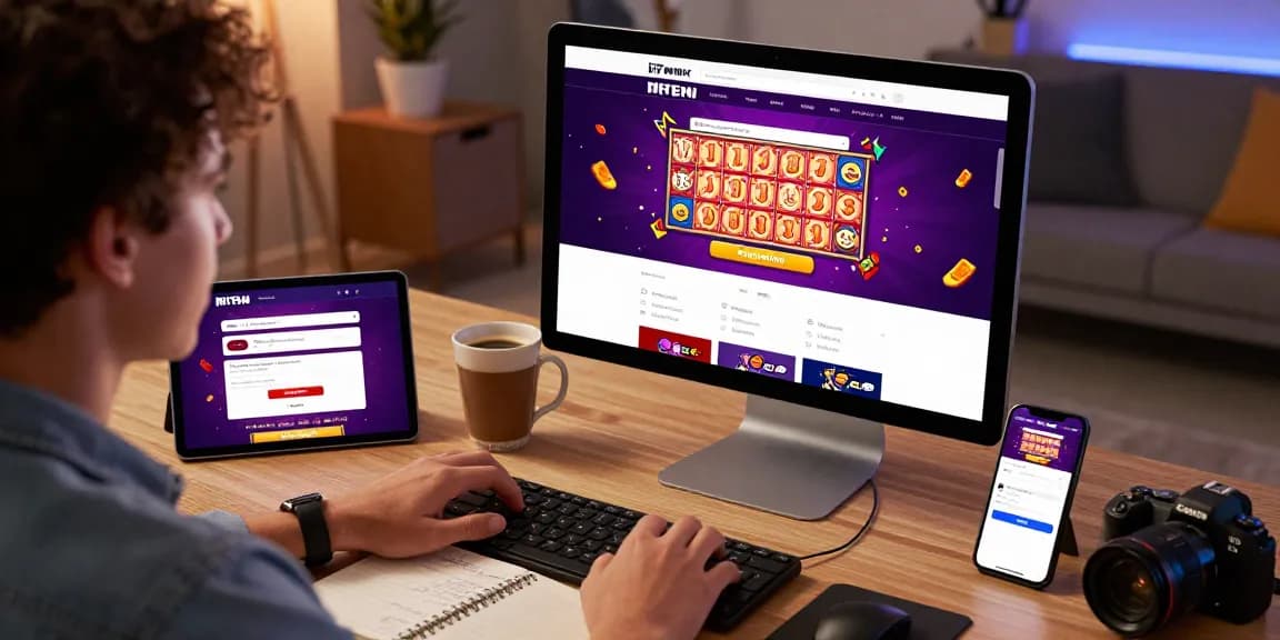 Pendaftaran rajatogel daftar di komputer dengan pengguna yang sedang melakukan registrasi permainan lotere online.