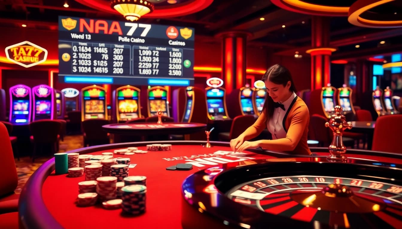 Experience the thrill of NA777 online casino with dynamic gaming action and professional dealers.