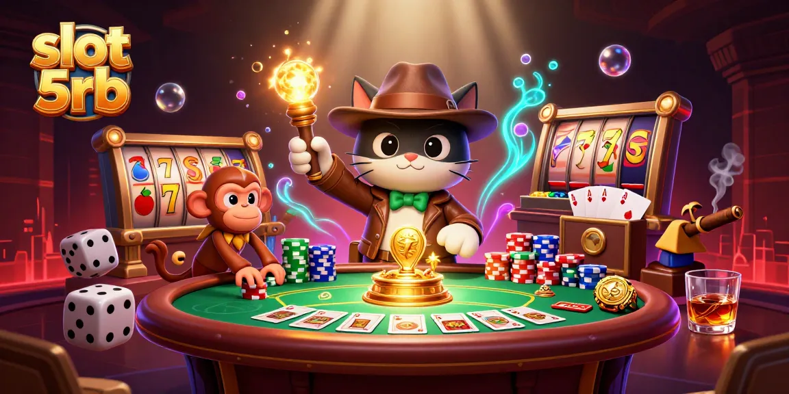 Experience thrilling slot 5rb action with vibrant characters and dynamic casino elements.