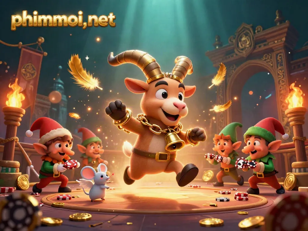 Experience the festive horror of phimmoi,net's exclusive casino with Krampus, angel mice, and gremlins.