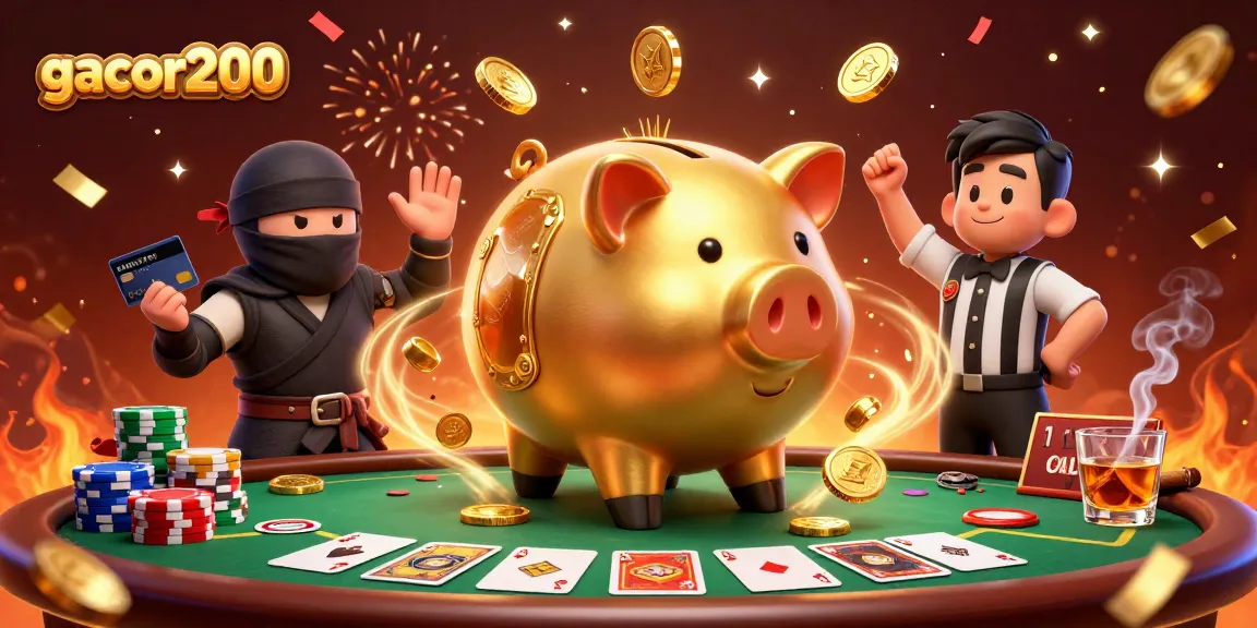 Mendapatkan kemenangan di gacor200 dengan slot online dan permainan yang menarik serta karakter unik.