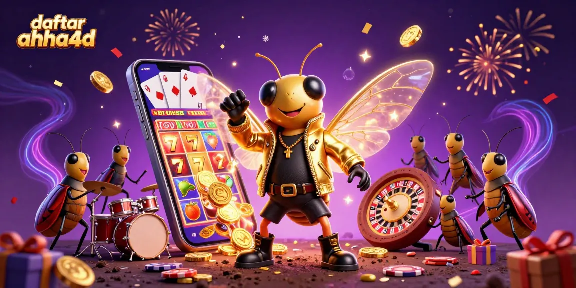 Memenangkan jackpot di daftar ahha4d dengan slot dan keseruan permainan kasino lainnya.