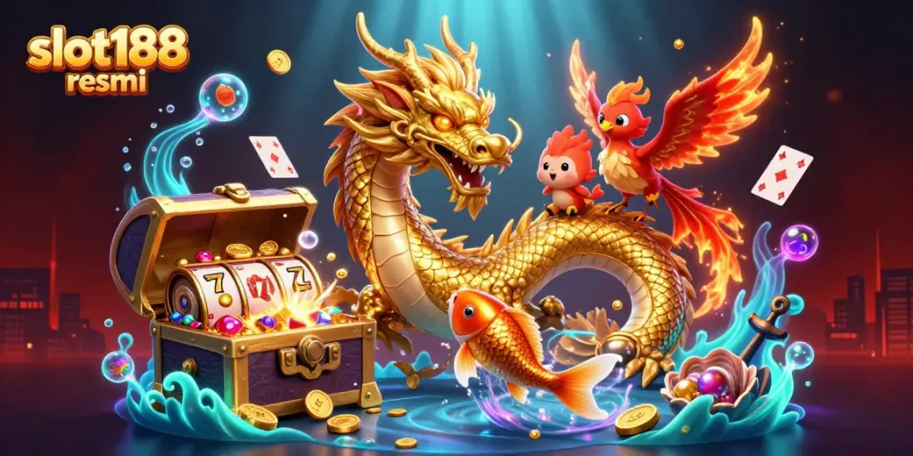 slot188 resmi mengundang Anda merasakan keseruan permainan slot dengan simbol keberuntungan yang berkelap-kelip.