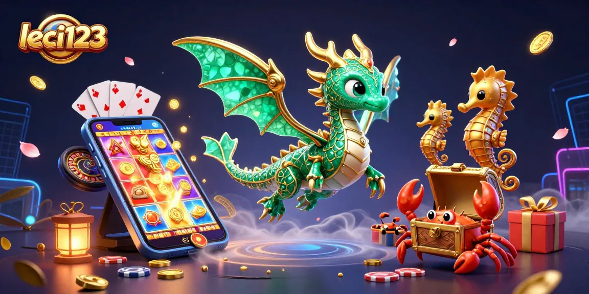 Menangkan permainan kasino slot di leci123 dengan ilustrasi 3D yang kaya detail.