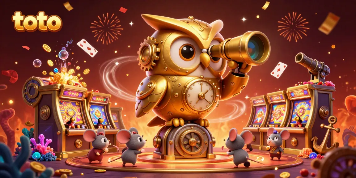 Engaging scene with toto representing luck in a vibrant casino filled with dynamic characters and rich details.
