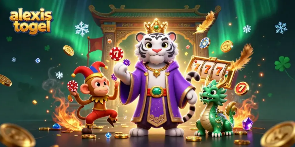 Menangkan jackpot dengan alexistogel melalui ilustrasi kasino 3D penuh warna dan enerjik.