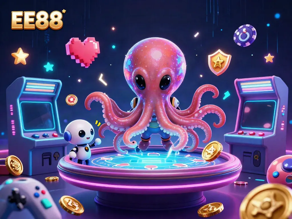 Engage with EE88 by playing thrilling interactive games at a futuristic holographic casino.