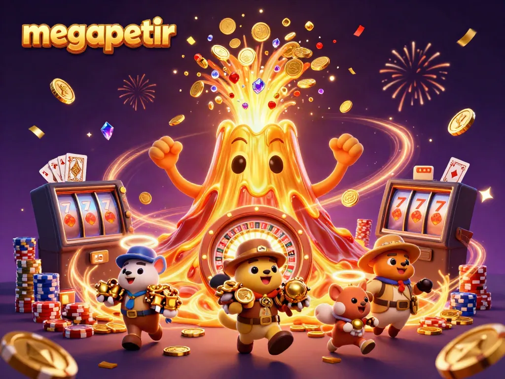 Megapetir membawa kemenangan besar dengan jackpot dan peluang menang yang mengesankan!