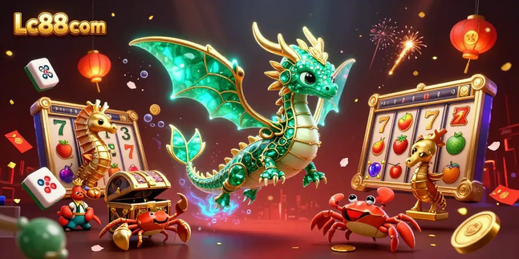 Experience thrilling action with Lc88 com's slot games featuring fantasy elements and vibrant visuals.
