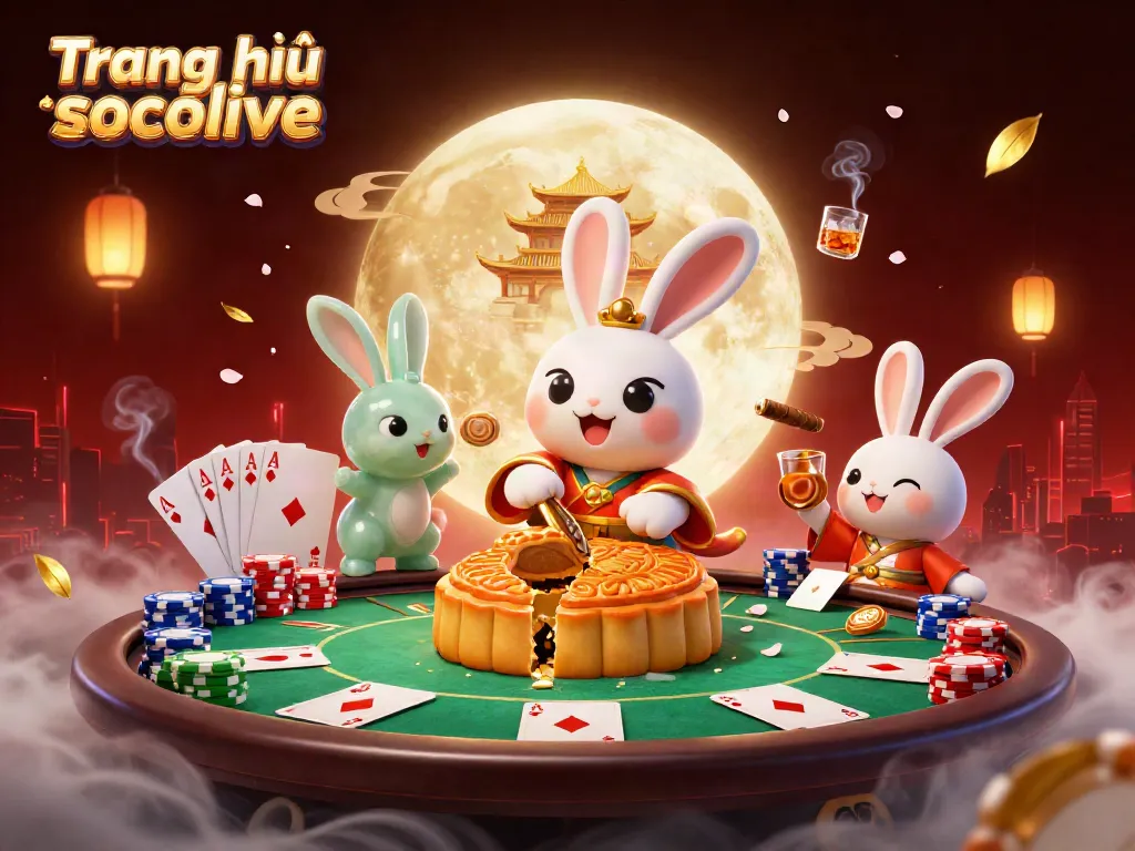 Experience the thrilling world of Trang chủ socolive with dynamic poker action and whimsical lunar themes.
