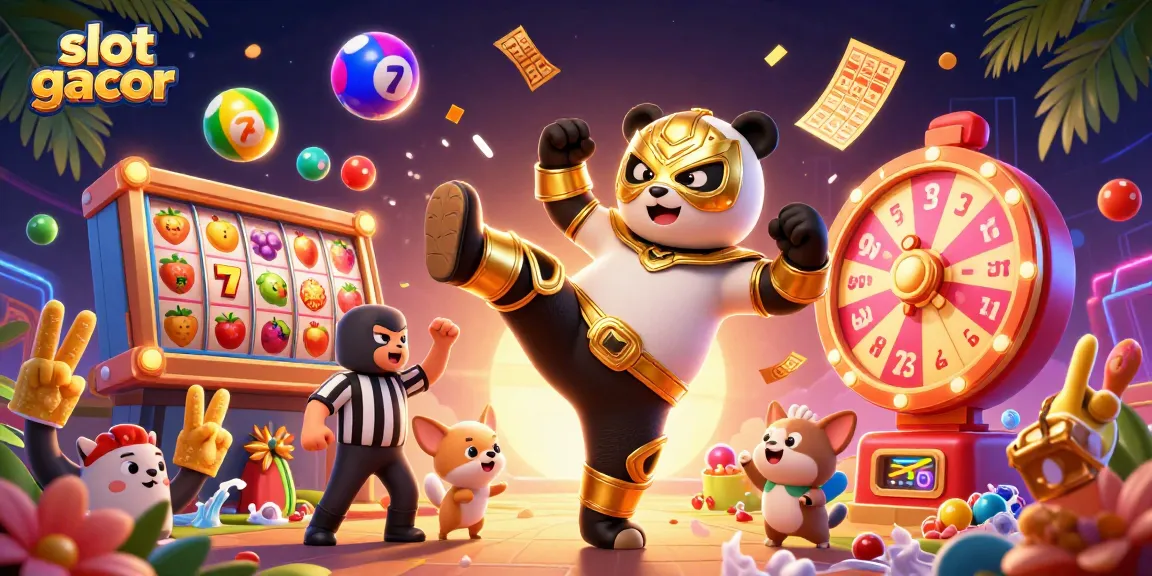 Menghibur penggemar dengan slot gacor dan aksi panda pegulat, menambahkan suasana seru di kasino.