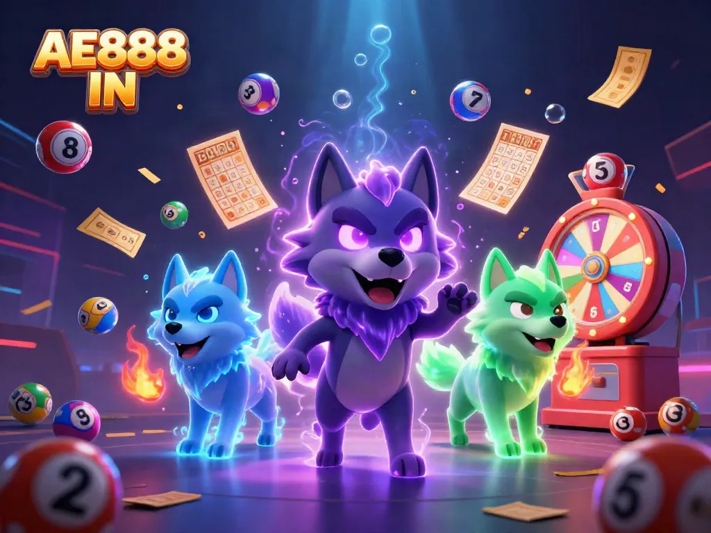 Engage with vivid gaming excitement at AE888 IN as ghostly wolves lead the dynamic prize-filled scene.