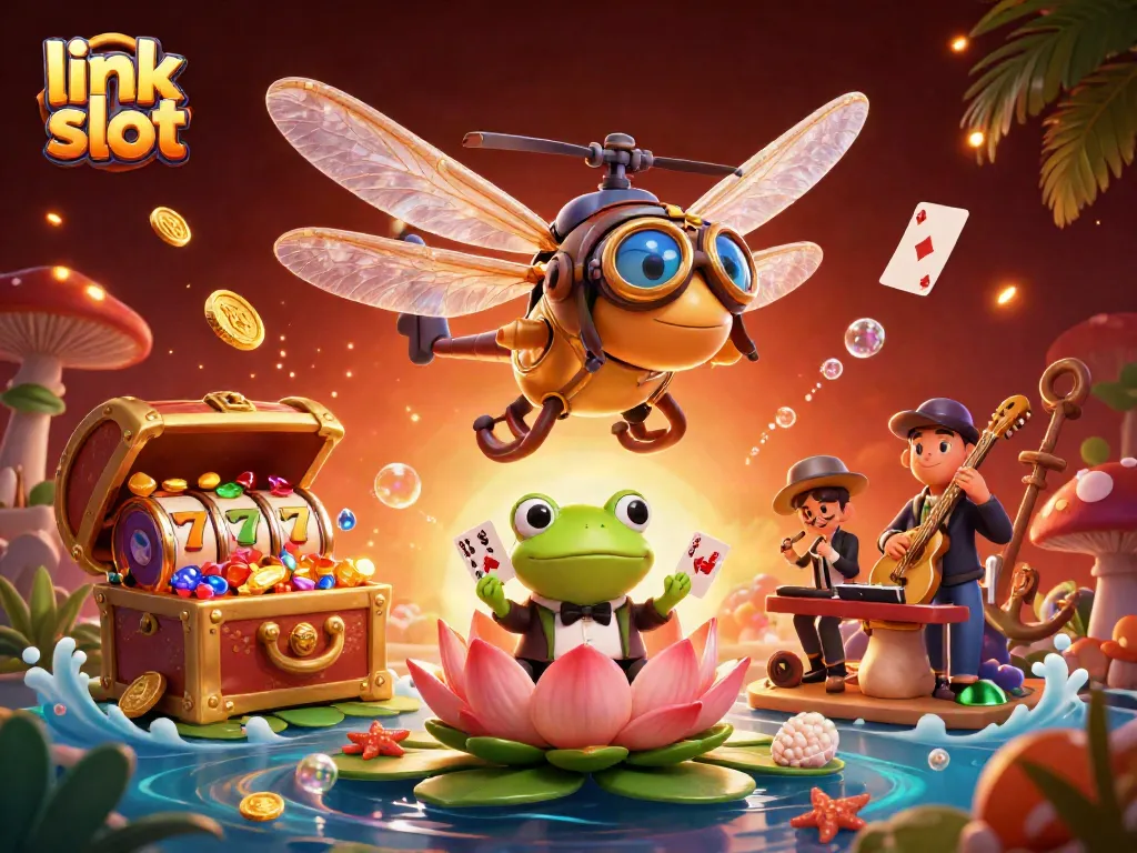 Menangkan jackpot dengan link slot sambil menikmati permainan kasino yang menarik dan croupier kodok yang ramah.