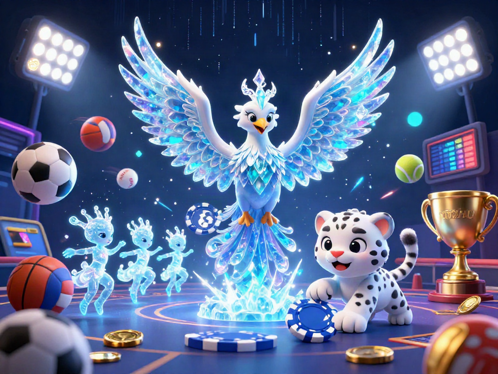 Experience NOHU's stunning 3D cartoon casino scene with magical creatures and vibrant betting elements.