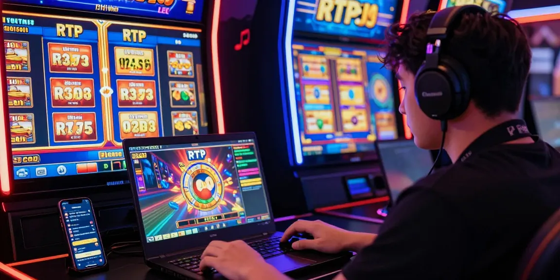Pemain terlibat dalam pengalaman permainan online di NAGAHITAM303 dengan grafik slot gacor dan statistik RTP, menghadirkan suasana penuh energi.