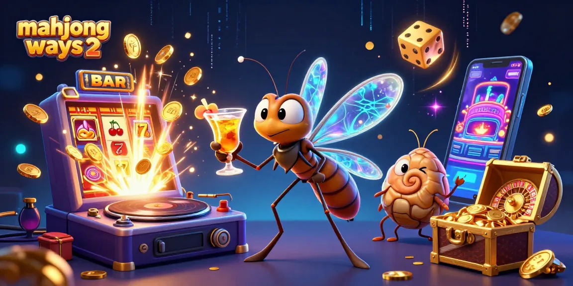 Engage in Mahjong Ways 2 excitement with vibrant casino mascots and dynamic game elements.