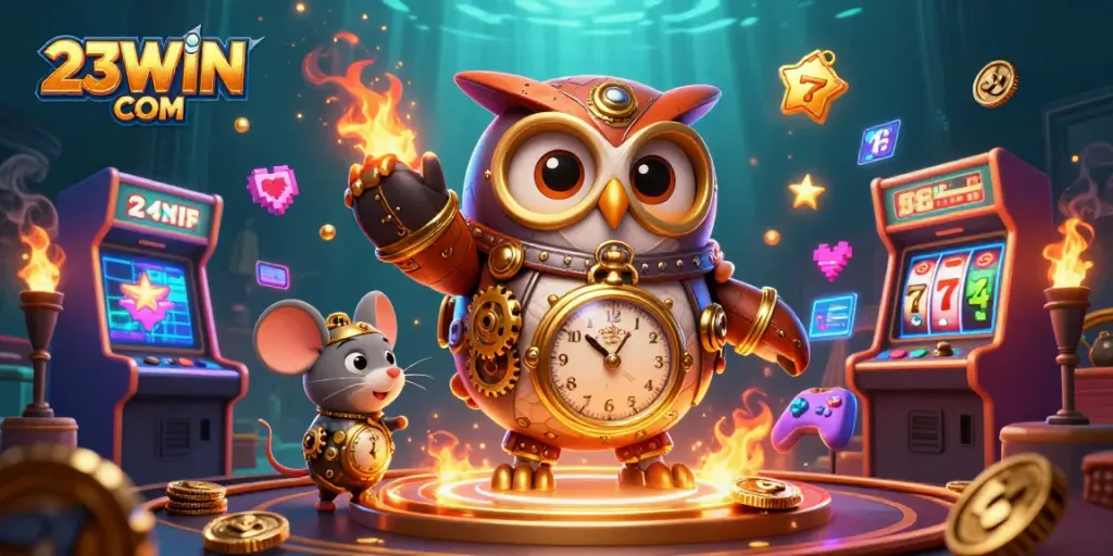 Experience thrilling gameplay at 23WIN COM with a vibrant 3D casino adventure.