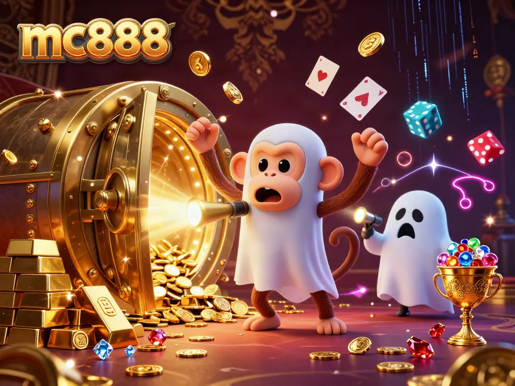 Slot gacor mc888 dengan hantu lucu menghibur sambil menjelajahi kasino.
