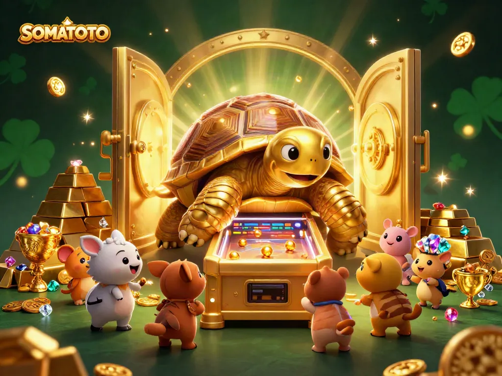 Engage with SOMATOTO's colossal gambling experiences surrounded by treasure and vibrant excitement