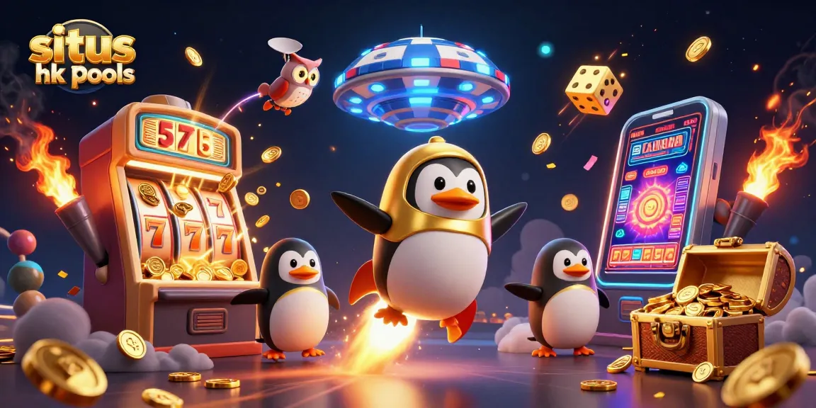 Menang besar di situs hk pools dengan slot 3D menakjubkan dan karakter lucu yang menghibur.