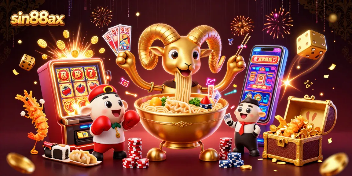 Experience thrilling wins with sin88ax at a vibrant casino-themed scene featuring dynamic game elements.