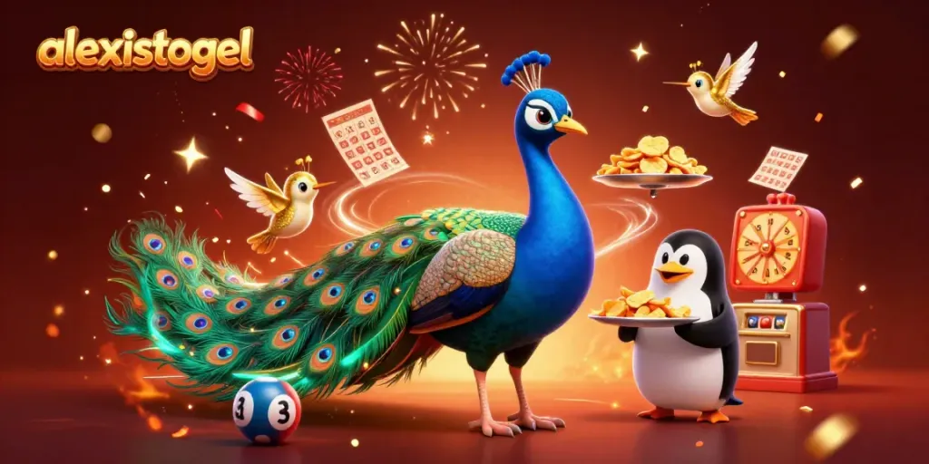 Genggam kemenangan di alexistogel dengan kartu bingo dan bola lotere dalam suasana meriah.