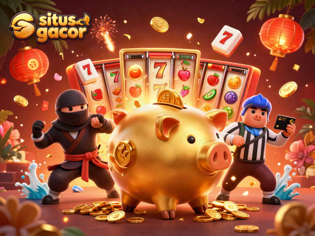 Mengguncang harta di situs slot gacor dengan piggy bank sumo dan elemen permainan yang mengesankan.