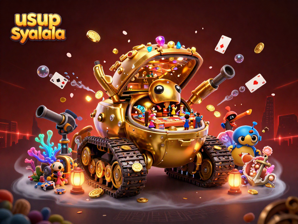 Menangkan pengalaman bermain di usup syalala dengan kasino mini dalam tank kelek emas yang fantastis.