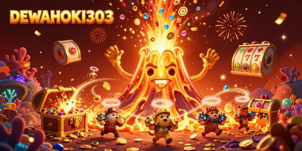 Mainkan slot online di DEWAHOKI303 dengan suasana memukau dan harta karun berkilauan.