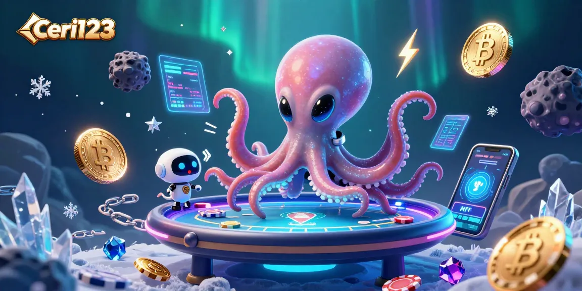 Ceri123 delivers thrilling slot experiences with vibrant reels and jackpot potential in a 3D casino scene.
