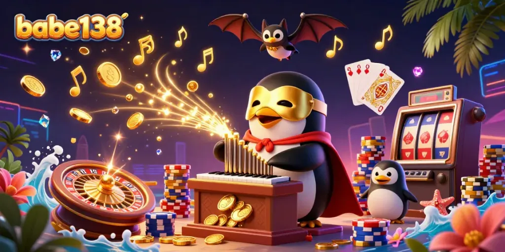 Jelajahi keseruan di babe138 dengan simbol slot emas dan karakter unik yang penuh aksi.