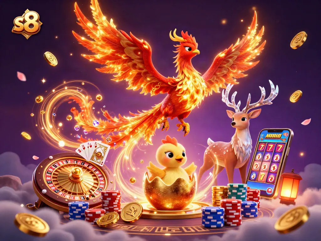 Experience thrilling games and jackpots at s8 with dynamic phoenix and casino elements.