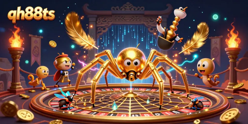Engage with QH88TS and experience the thrill of betting in a lively casino environment.