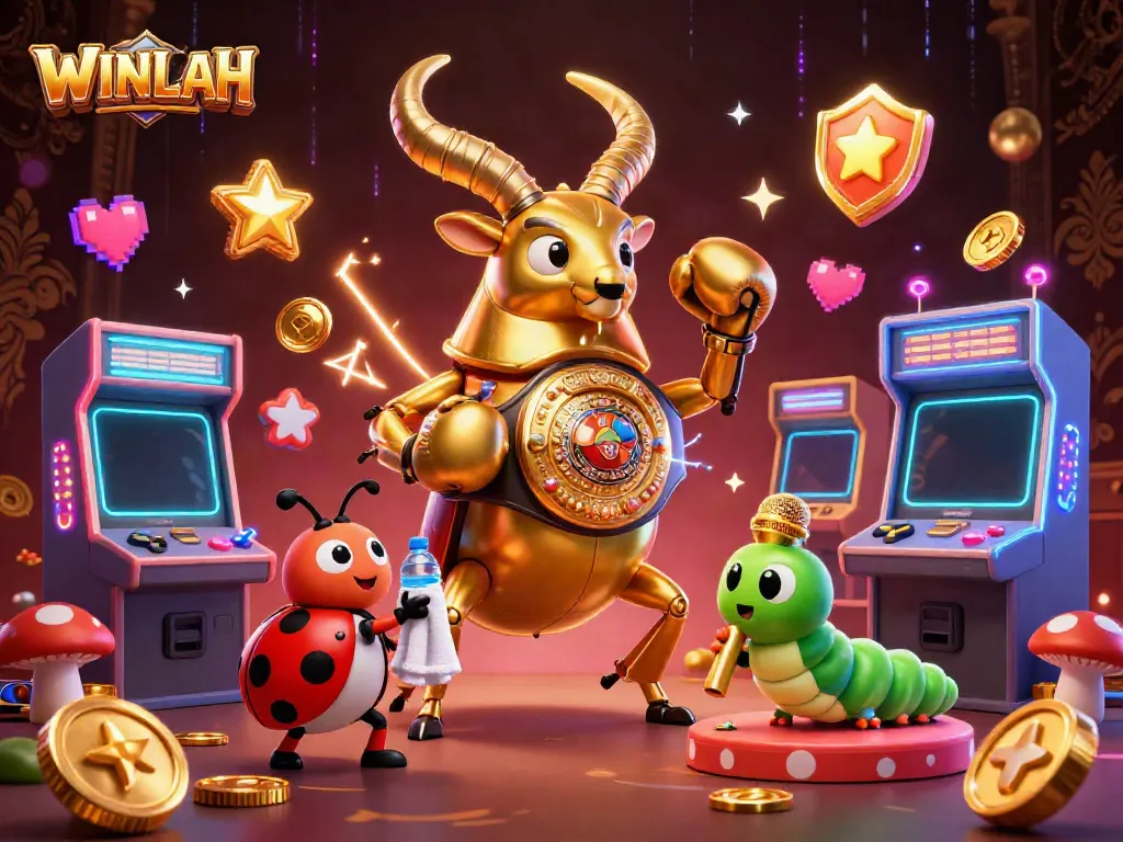 Engage with WINLAH's vibrant online casino world, featuring dynamic gaming elements.