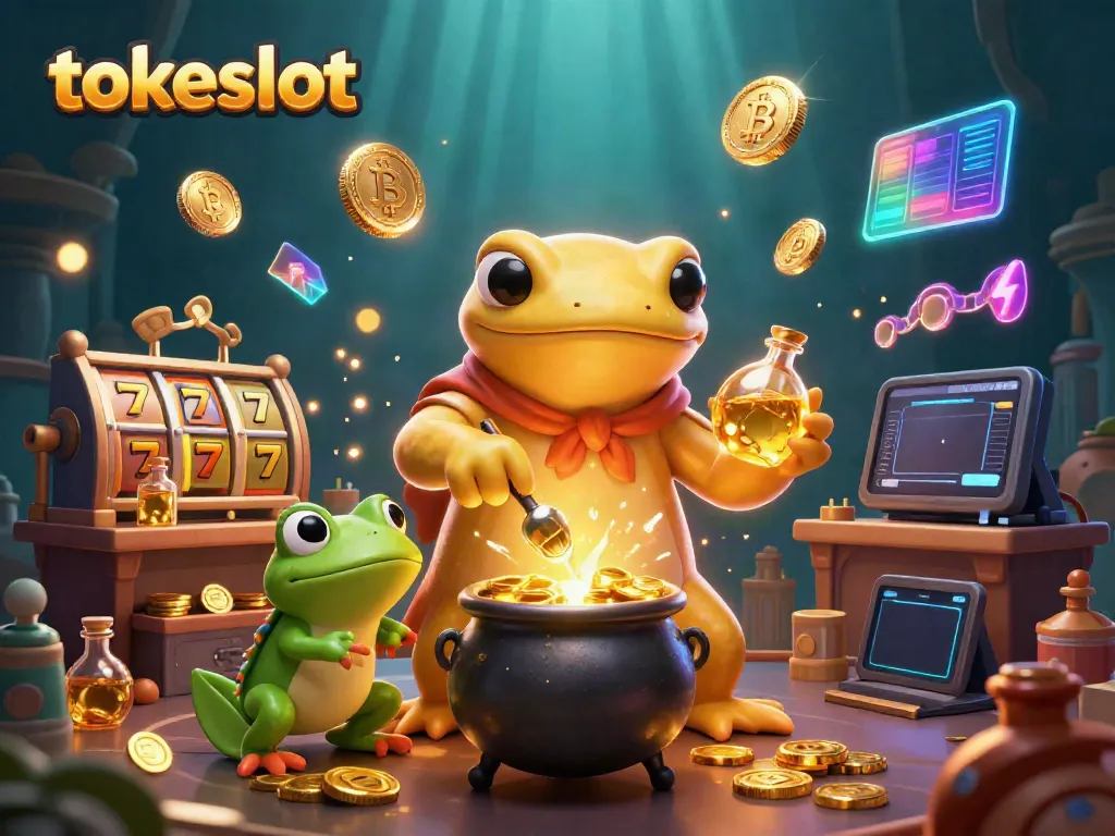 Engage in thrilling gaming with Tokeslot's dynamic casino adventure featuring vibrant characters.