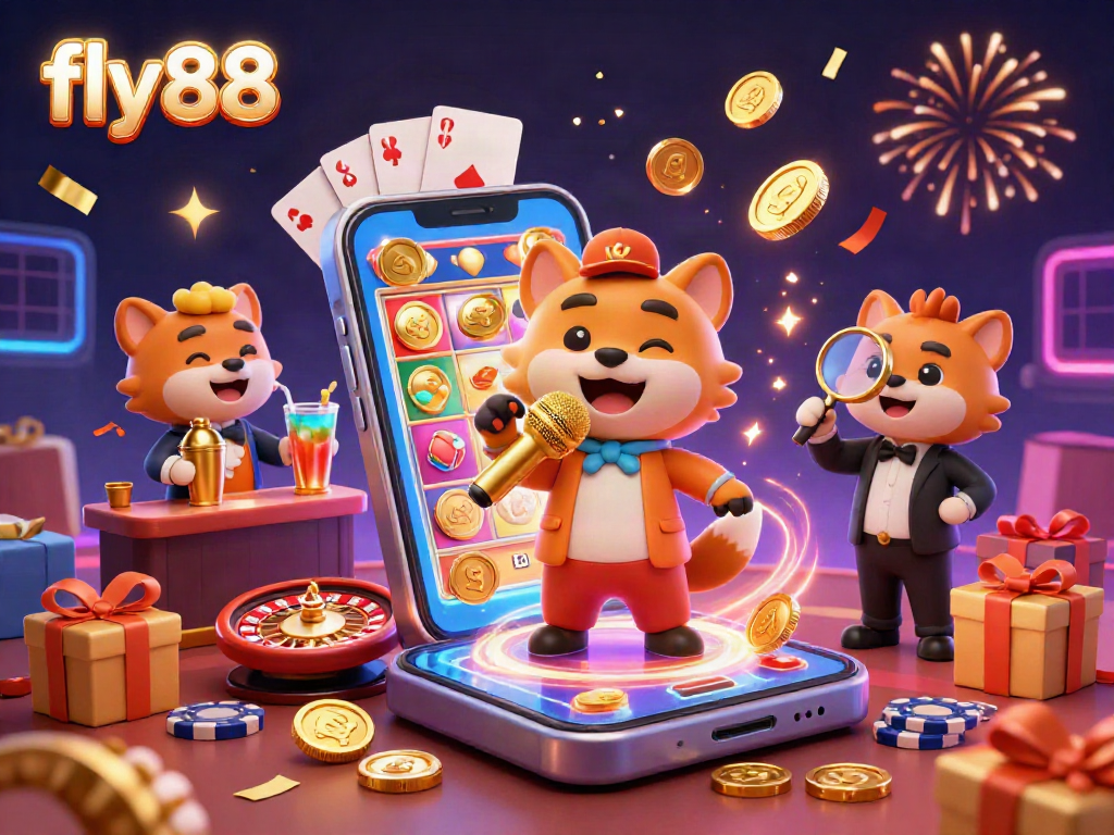 Experience the excitement at fly88 casino club with hyenas in a dynamic comedy and gaming scene.
