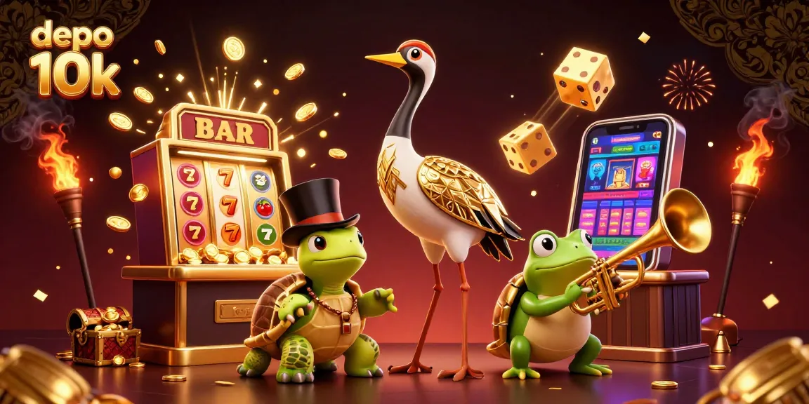 Play exciting games at depo 10k casino, where vibrant elements and jackpot excitement come alive!