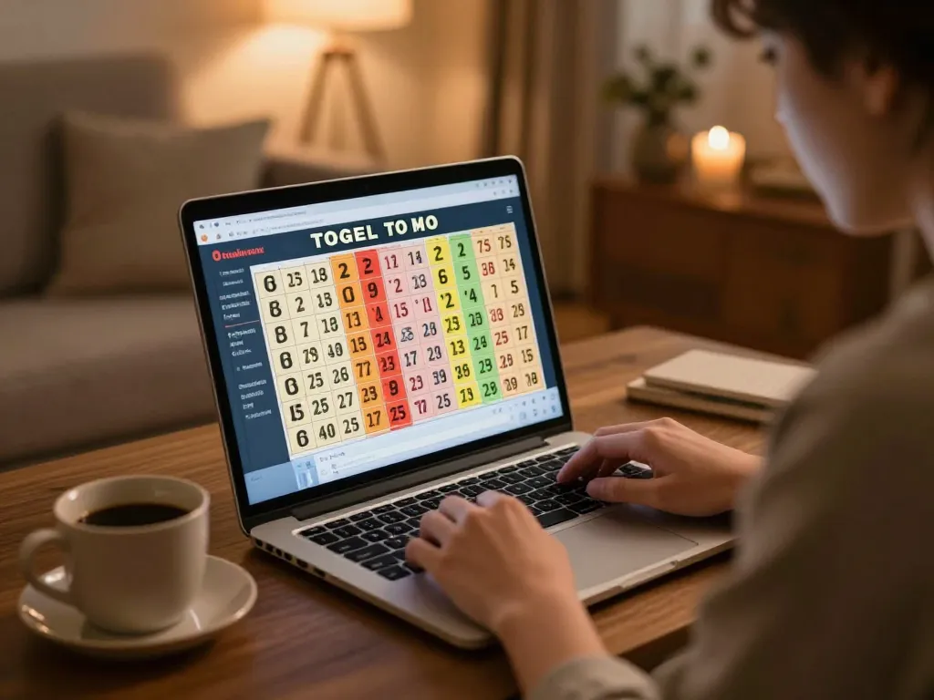 Taking notes while exploring togel online strategies in a cozy home setting
