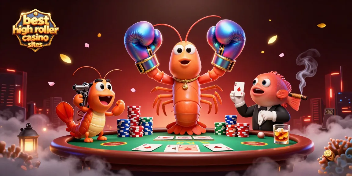Experience the thrill at best high roller casino sites with dynamic gaming action and vibrant decor.