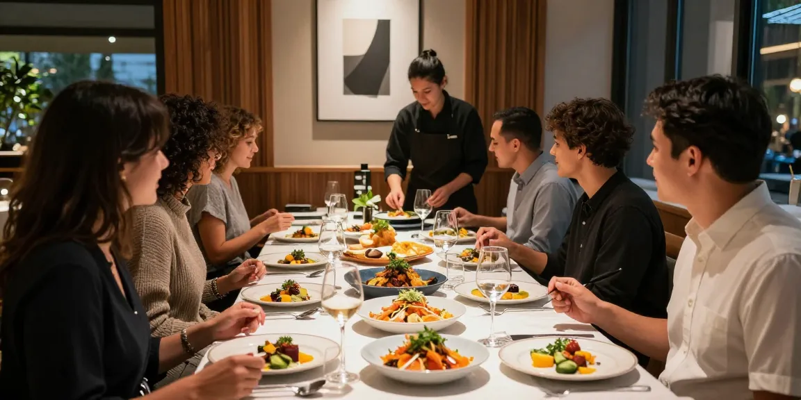 Modern dining experience at SYDNEY303 Daftar, showcasing vibrant dishes and a lively atmosphere.